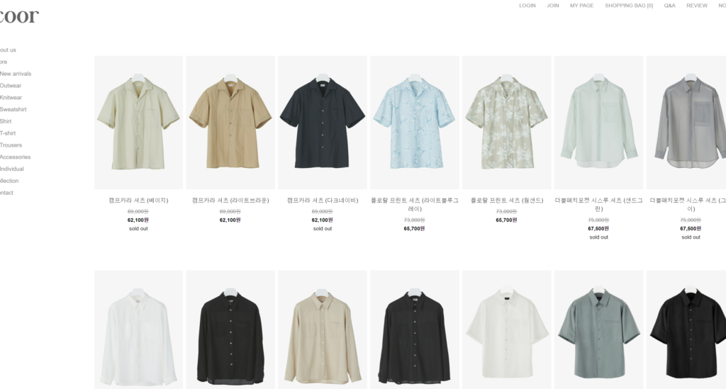 coor - buy korea fashion online