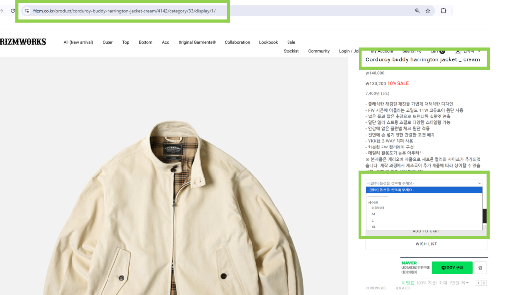 frizmworks - Buy korea fashion clothes